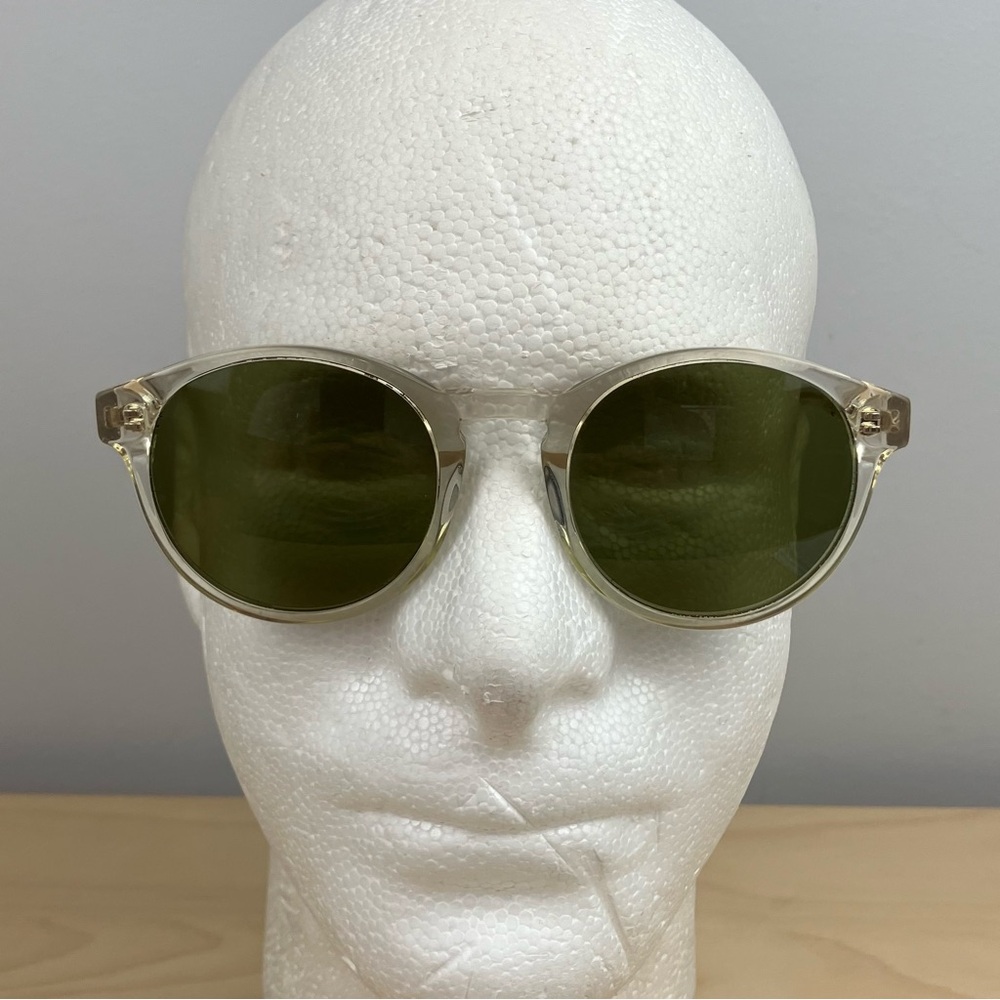 Ottoto 32-000785 Handmade Italy Eyeglass Frames 49 21-145 Round Clear Unisex